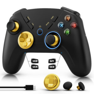 Multi-Console Wireless Game Controller Compatible with PC, Nintendo Switch/Pro/Lite, Android, iOS