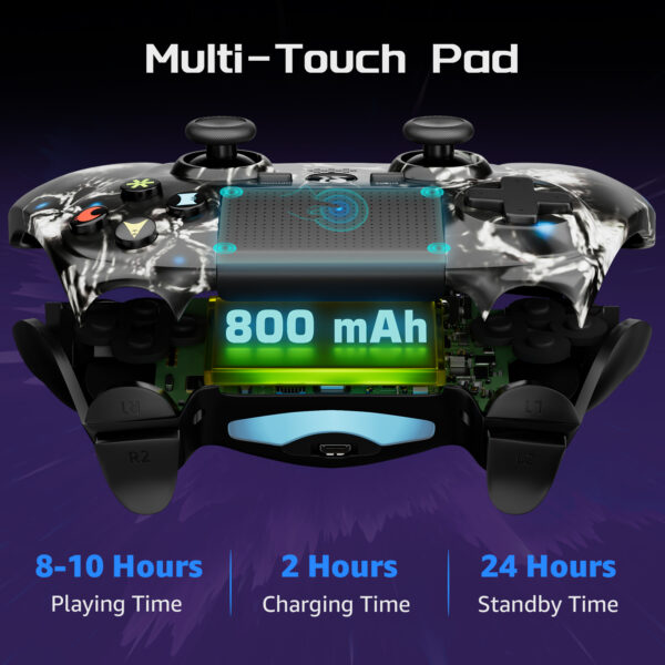 PS415 Wireless Game Controller for PS4/PS3/PC/Smart Phone - Image 6