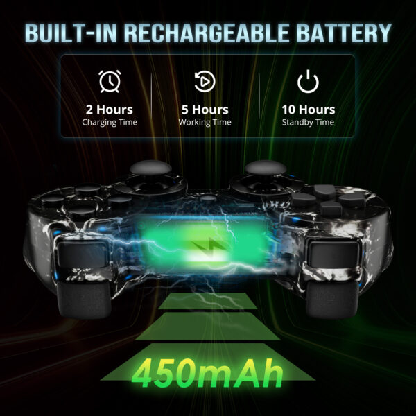 PS305 Wireless Game Controller for PS3/PC Windows - Image 3