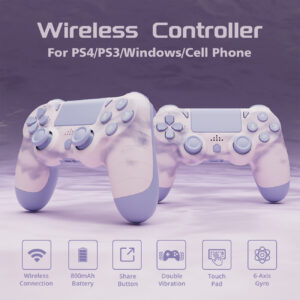 PS414 ISHAKO Wireless Game Controller for PS4/PS3/PC/Android/iOS