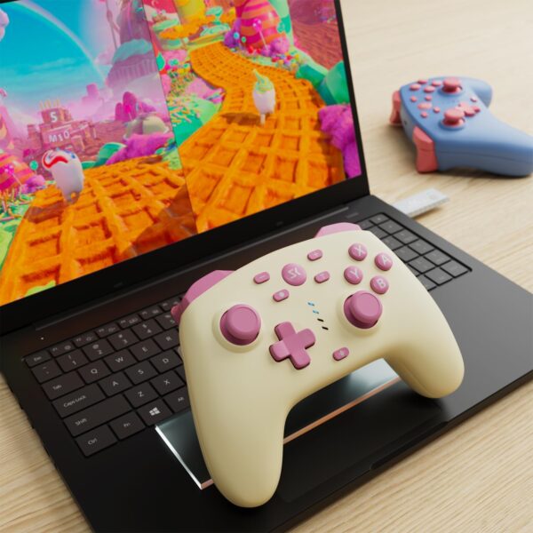 AG46 Wireless Game Controller Compatible with Nintendo Switch, PC, Android, iOS with 2.4G Dongle - Image 8