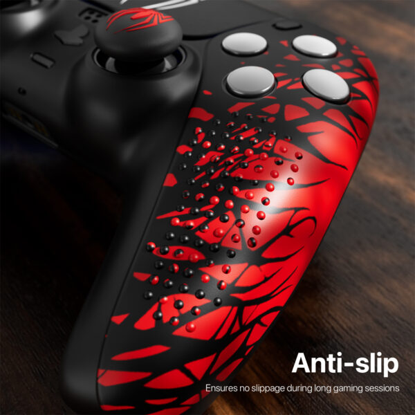 PS5 Controller Silicone Grip Case with Thumb Caps and Touchpad Sticker - Image 5