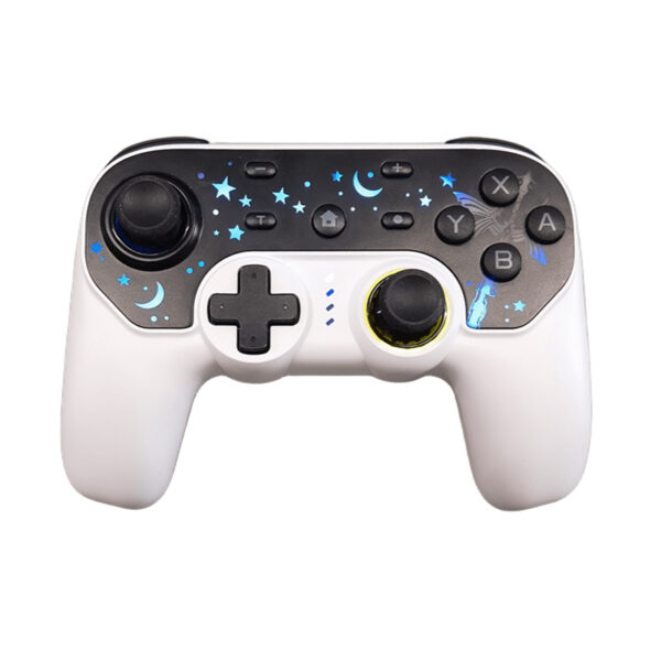ISHAKO Wireless Dual Hall Sensor Nintendo Switch Game Controller, Gamepad with Hall Joystick, Hall Trigger, RGB - Image 2