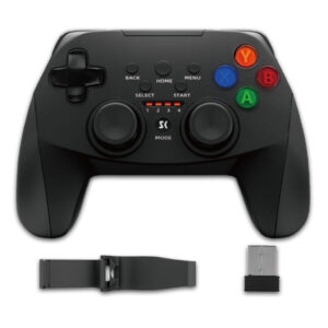 AG38 PC Wireless Controller with 2.4G Dongle, Compatible with Nintendo Switch/OLED/Lite, Android, iOS