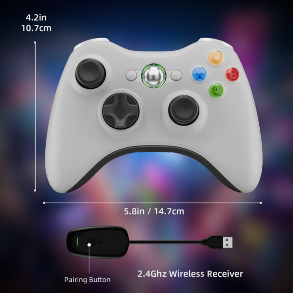 XP22 Wireless Controller with 2.4G Dongle for Xbox 360 Series and PC - Image 3